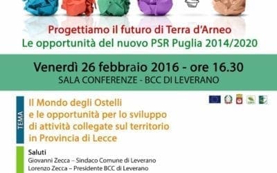 Il mondo degli ostelli e le opportunità per lo sviluppo  di attività collegate sul territorio in Provincia di Lecce