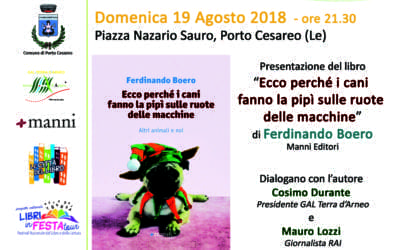 Al via Libri in festa tour 2018 a Porto Cesareo: dal 6 al 19 Agosto