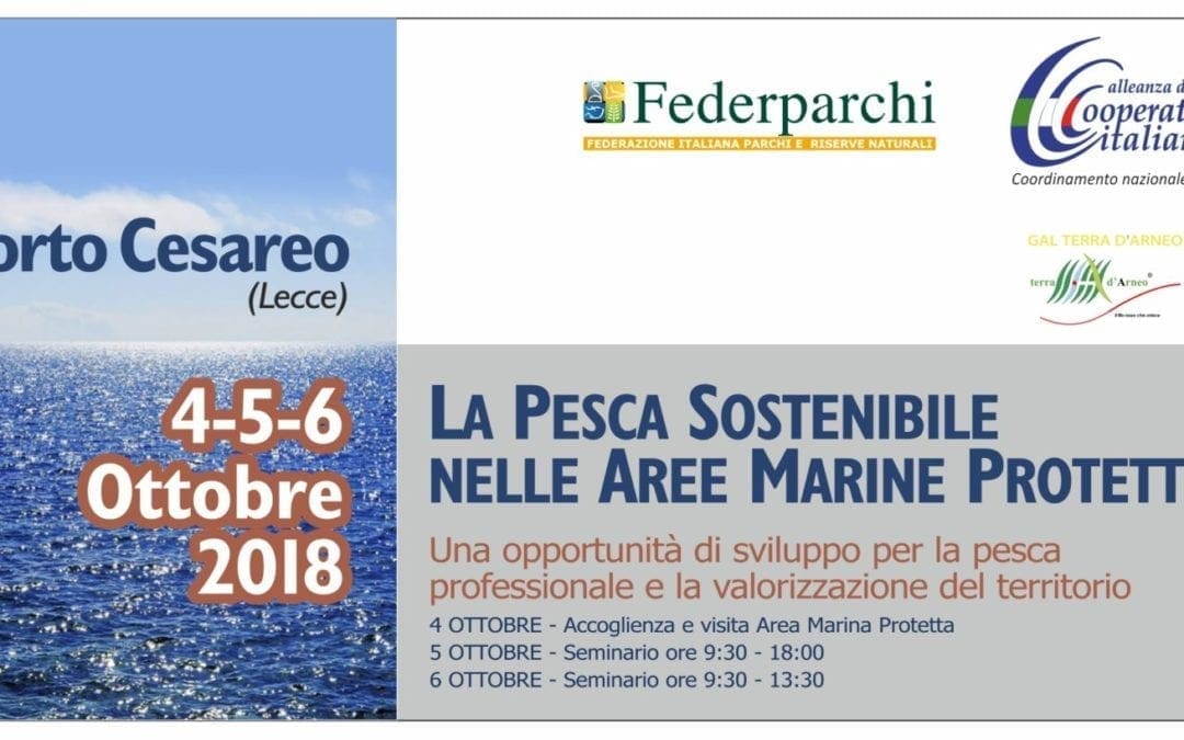 Pesca sostenibile nelle Aree Marine Protette – Un seminario a Porto Cesareo i prossimi 5 e 6 ottobre