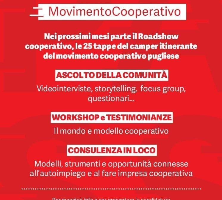 PASSI Il Roadshow della Cooperazione in Puglia