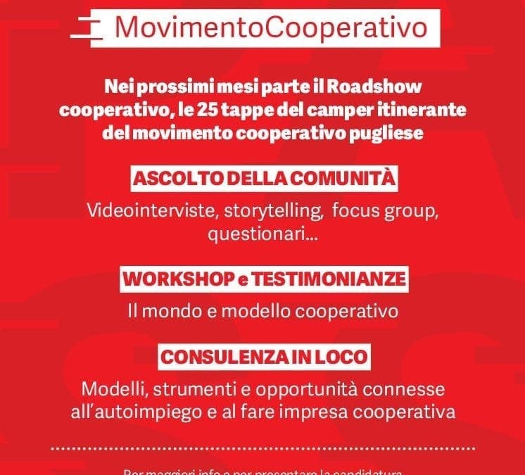 PASSI  Il Roadshow della Cooperazione in Puglia