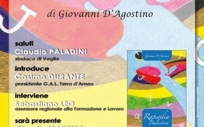 Si presenta al GAL il libro di Giovanni D’Agostino “Rapsodia Salentina”