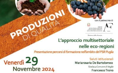 Sviluppo locale e produzioni di qualità: nuovo appuntamento con i workshop del GAL Terra d’Arneo in favore del mondo agricolo