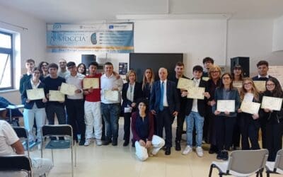 Il GAL Terra d’Arneo premia la mobilità europea dei giovani: all’IISS “Moccia” di Nardò la consegna degli attestati Erasmus+