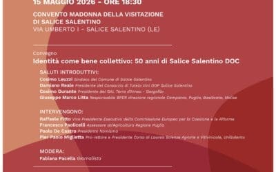 Identità come bene collettivo: 50 anni di Salice Salentino DOC