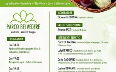 TERRITORIO da gustare”: ad Avetrana un grande convegno su agricoltura eco-sostenibile, filiera corta e biodiversità